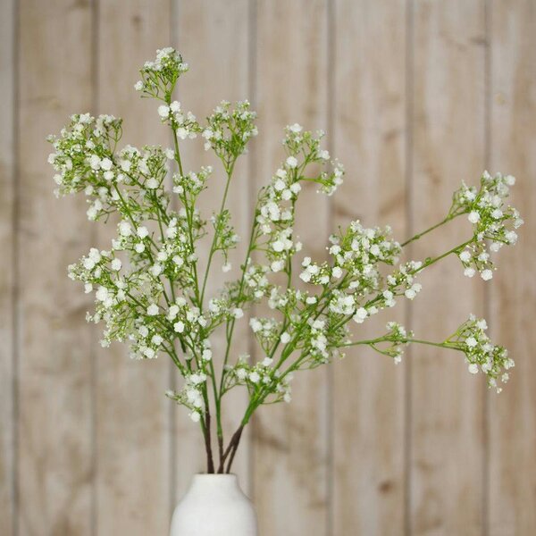 Wyld Haus Set of 3 Artificial Flowers Cream Gypsophila Sprays