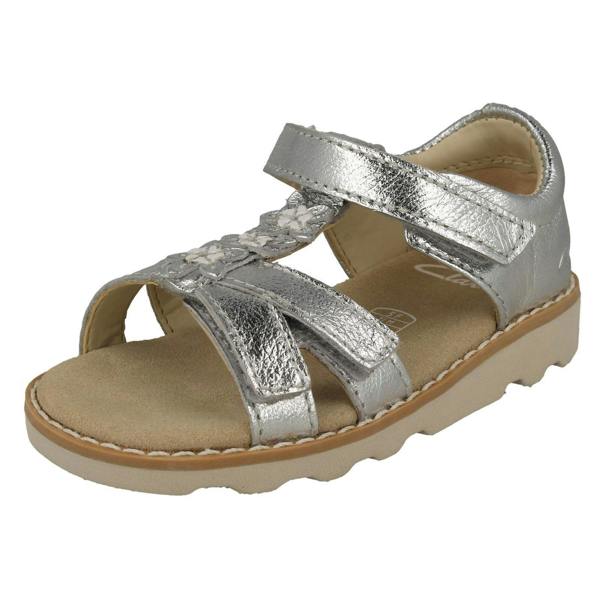 Clarks Girls Clarks Casual Sandals Crown Flower