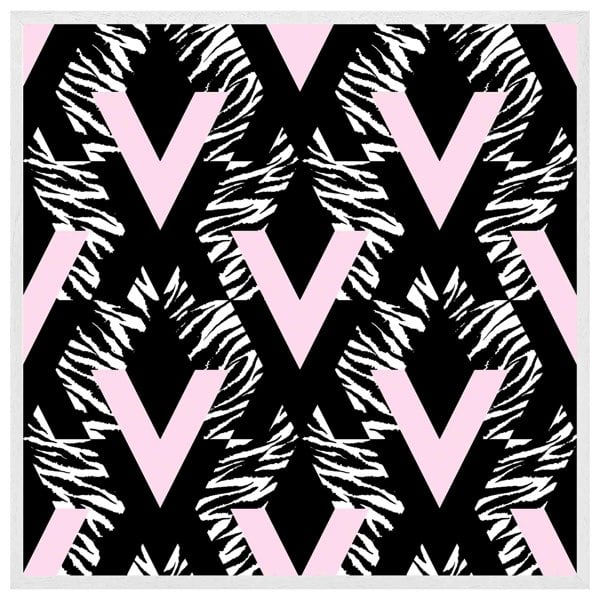 Benjamin Tate Design Geometric animal print (Picutre Frame)