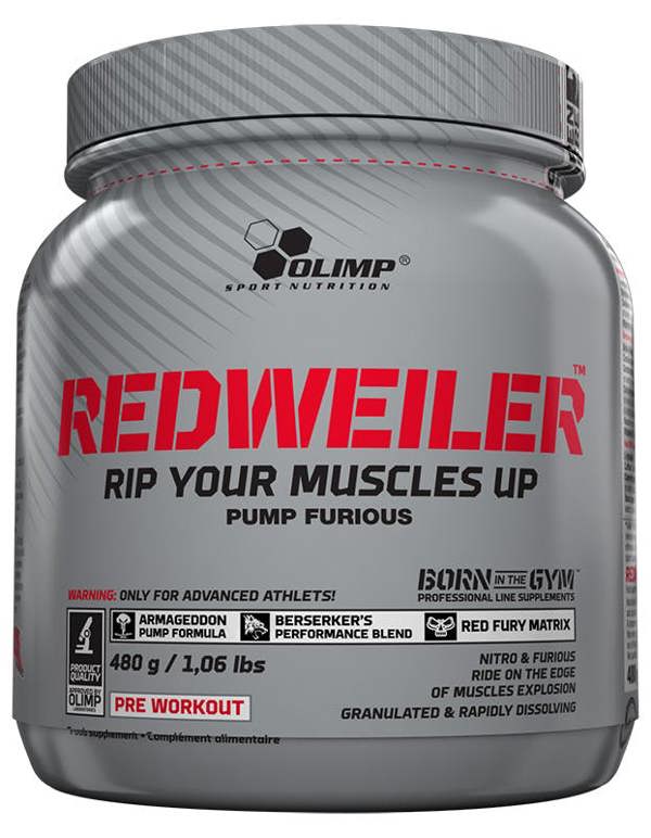 Olimp Nutrition RedWeiler, Lime Crime Mint - 480g