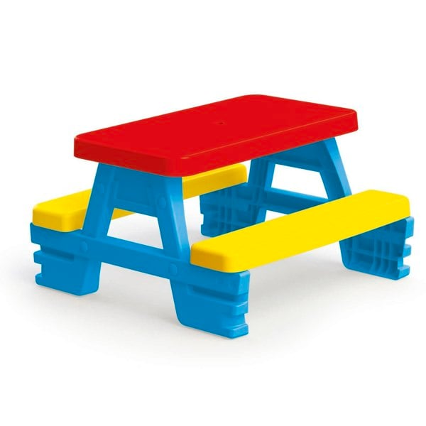 Dolu Toddlers Kids Picnic Table For 4 Indoor Outdoor - 2 Years +