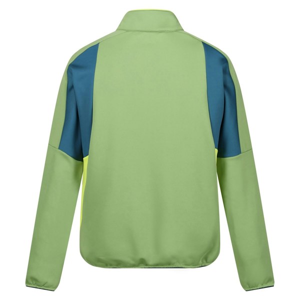 Regatta Mens Yare VIII Full Zip Jacket - Piquant Green/Moroccan Blue/Citron Lime