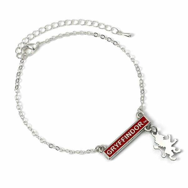 Harry Potter Gryffindor Bar Bracelet  Silver