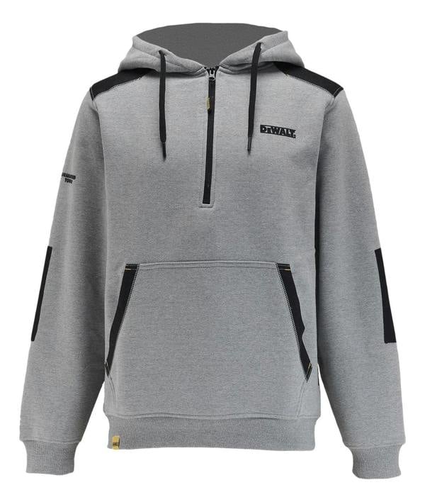 DeWalt Tough Mens Work Wear Warm Hooded Sweat Shirt Jumper
