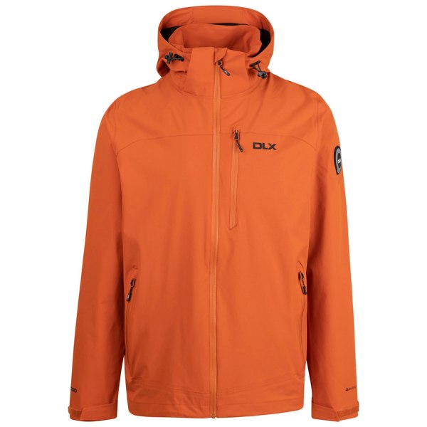 Trespass Men's Montgomery DLX Waterproof Jacket - Burnt Orange