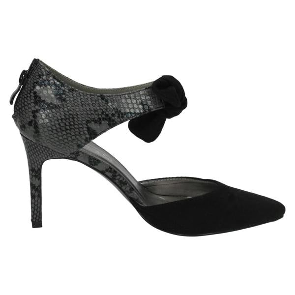Spot On Ladies Spot On Bow Detail Court Shoe