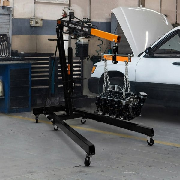 T-mech Engine Crane 1 Tonne & Load Leveller