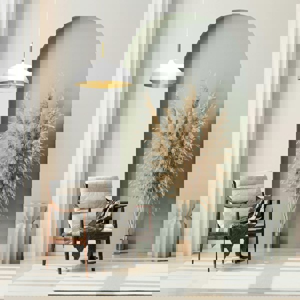 Milagro Pendant Lamp Lincoln White/Gold 1XE27 35cm