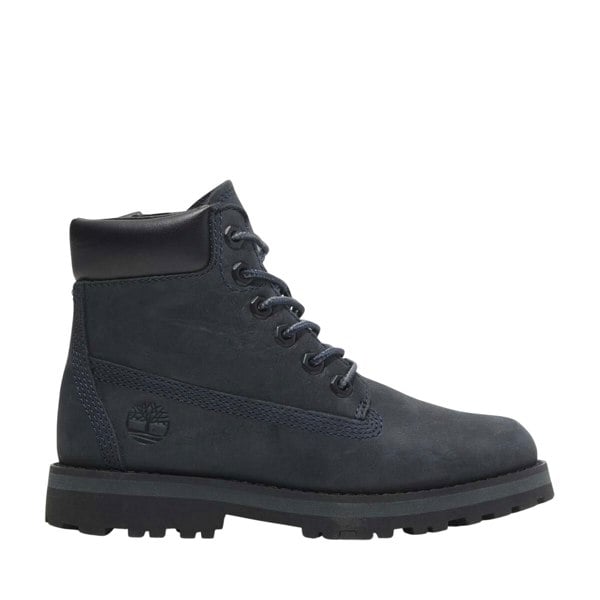 Timberland Kids Courma Leather Mid Cut Boots - Navy