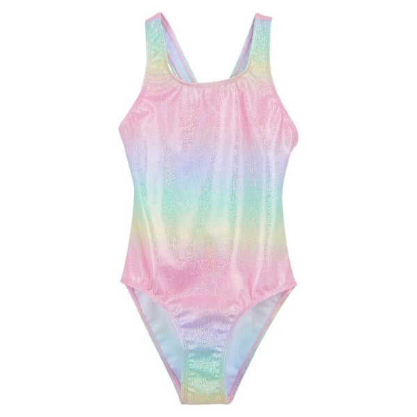 Regatta Girls Katrisse Mermaid Shimmer One Piece Swimsuit - Multicoloured
