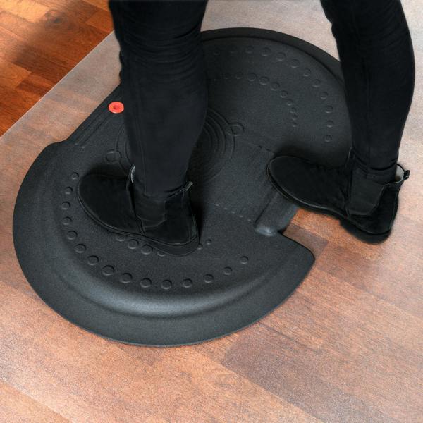 Floortex AFS-TEX® 5000X Black Active Anti-Fatigue Mat - 66 x 90cm