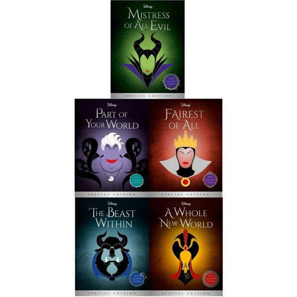 Igloo Books Disney Twisted & Villian Tales Special Edition 5 Books Collection Set