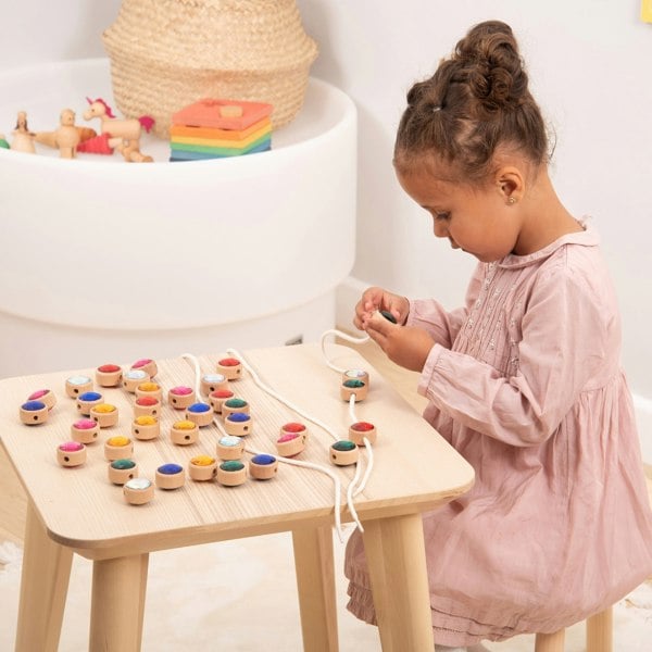 tickit Wooden Lacing Jewels