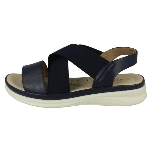 Eaze Ladies Eaze Slip On Elasticated Summer Sandals F12107