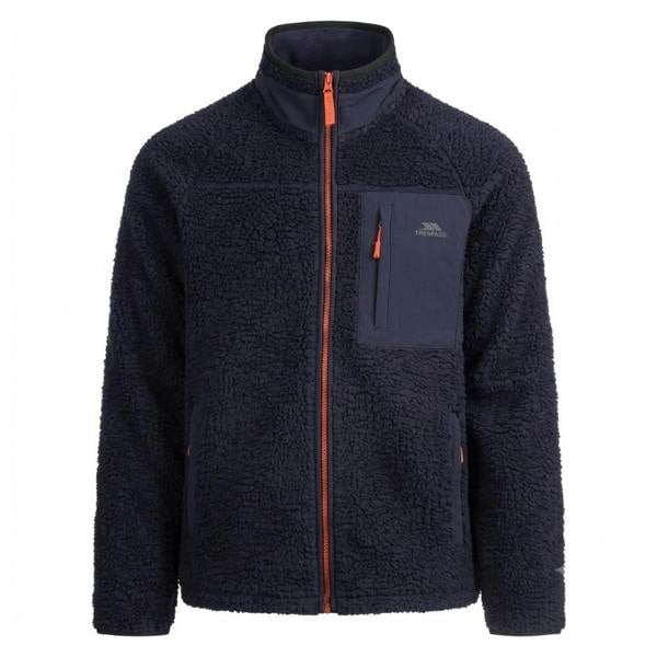 Trespass Mens Brookes AT400 Fleece Top - Navy - 