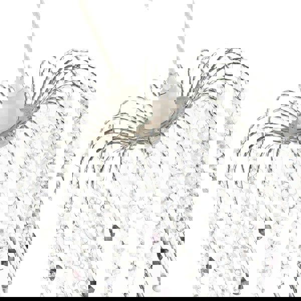 Classic Waterfall Pendant Shade with Clear and Smoked Black Acrylic Image 4