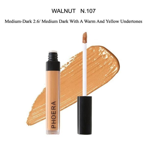 Phoera Full Coverage Liquid Concealer Matt Finish Flawless Concealer