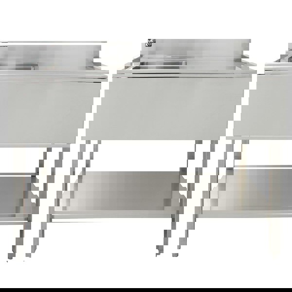 KuKoo Commercial Sink & Pre-Rinse Tap - Right Hand Drainer