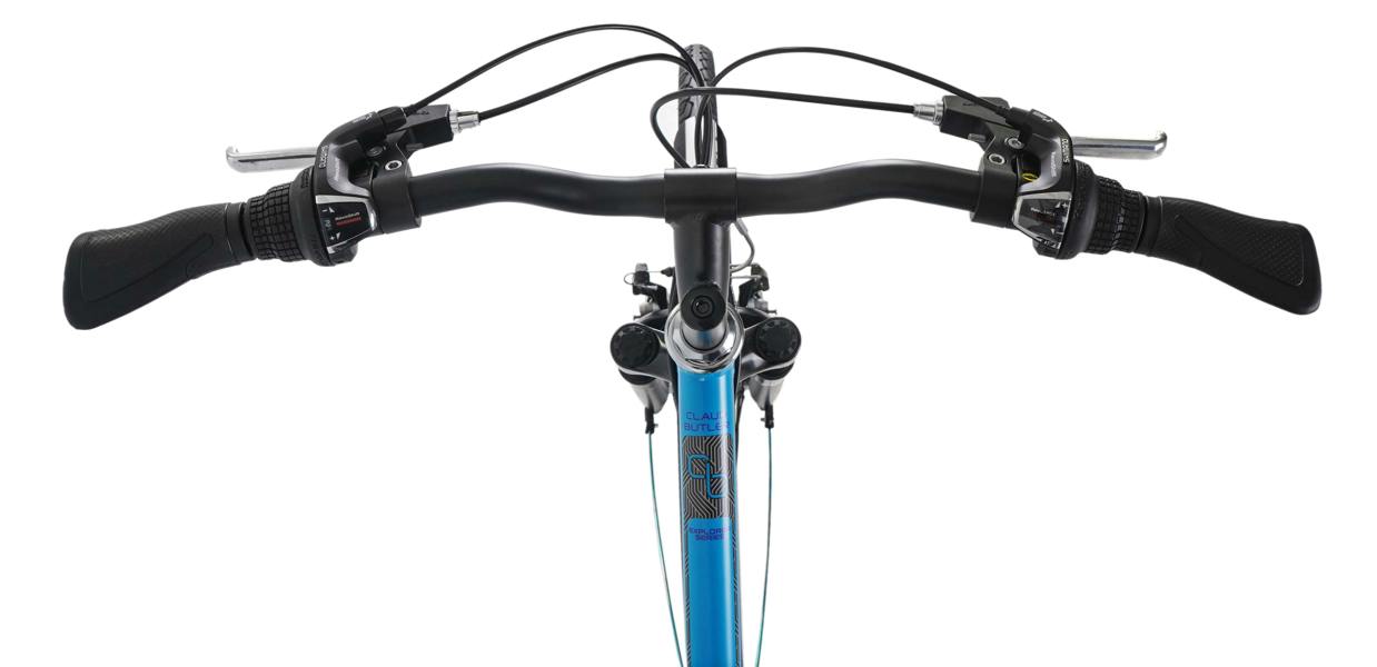 Claud Butler Explorer 1.0 EQ Low Step Hybrid Bike