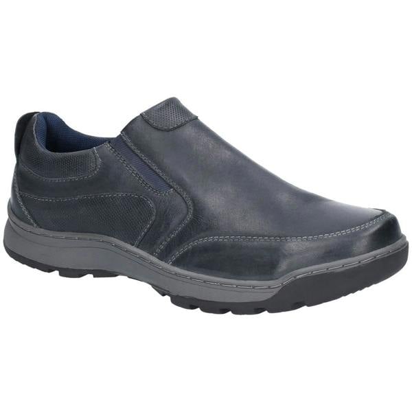 Hush Puppies Jasper Mens Casual Slip On Smart Leather Shoes