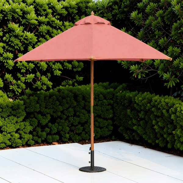 The Garden Marketplace 3.5m Premium Hardwood Garden Parasol Umbrella