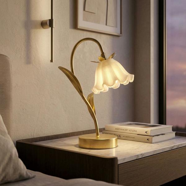 Garden Greatness Maison Floral Stem LED Table Lamp