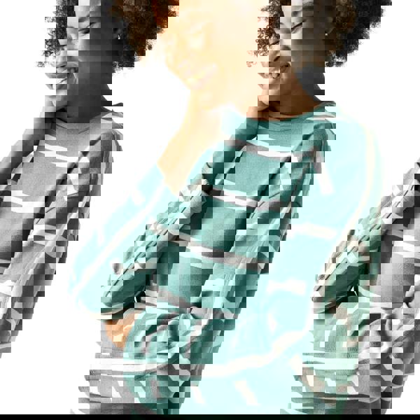 Regatta Womens/Ladies Avira Sweatshirt - Ivy Moss/White - 