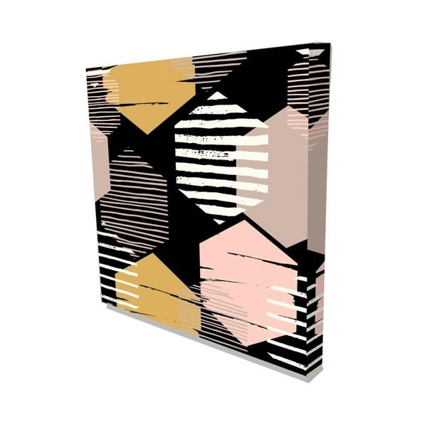 New Product Hexagon trending (Canvas print)  - Andrew Lee Home and Living Homeware