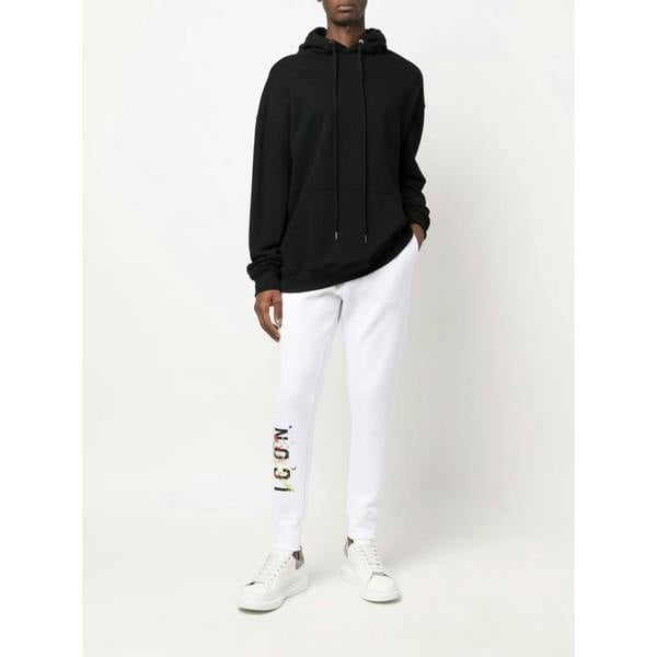 Dsquared Icon Splat Joggers   in  White
