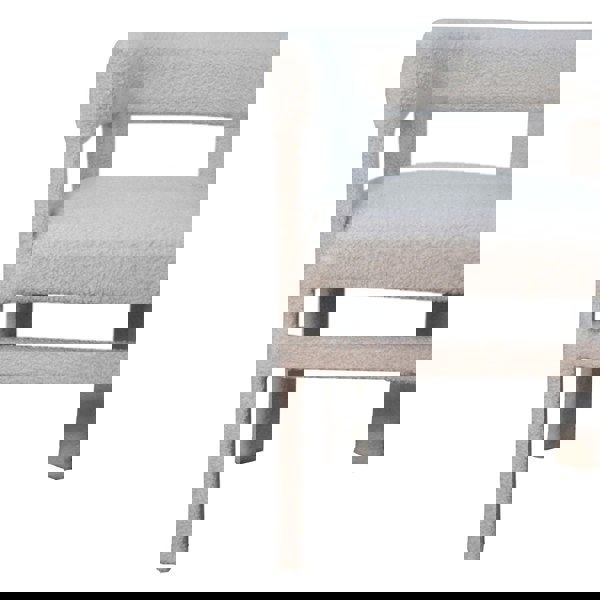 Artisan Furniture White Boucle Occasional Chair