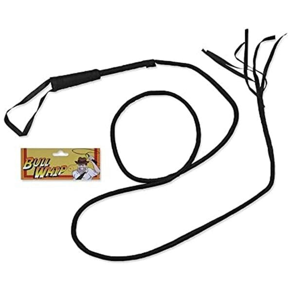 Bristol Novelty Fake Bull Whip - Black - 