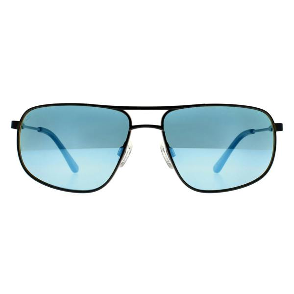 Serengeti Sunglasses Dante 2.0 SS564002 Shiny Black Saturn Polarized 555nm Blue