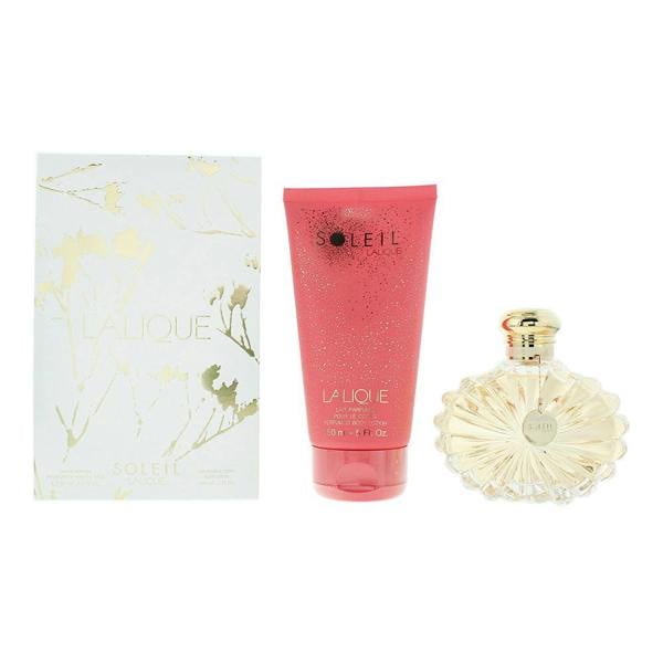 Soleil Lalique Soleil 2 Piece Gift Set: Eau de Parfum 50ml - Body Lotion 150ml