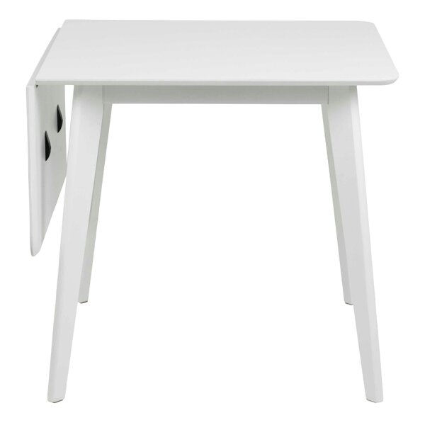 Wyld Haus Saffron Extendable White Wooden Square Dining Table
