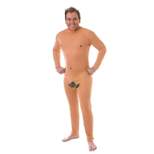Bristol Novelty Mens Adam Costume - Beige - 