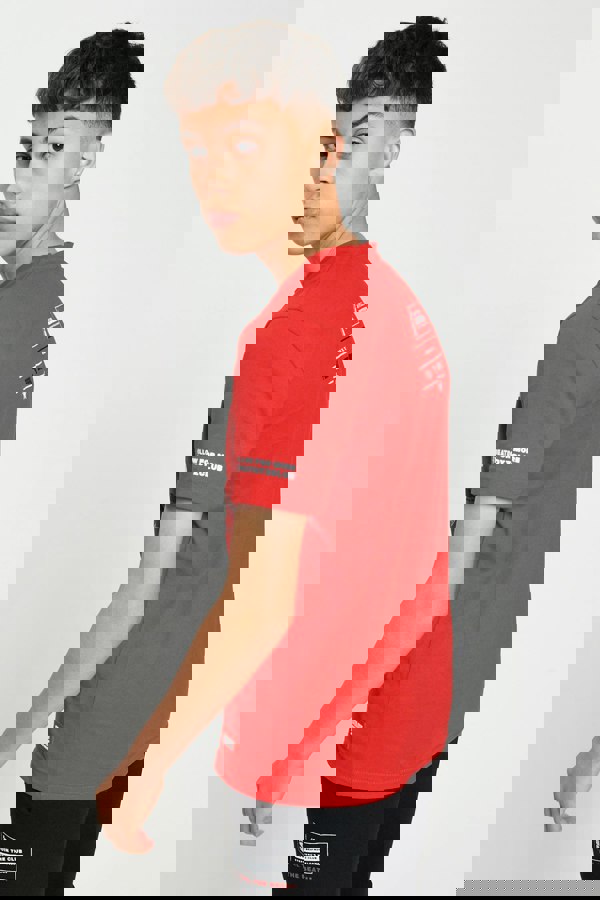 Beat Boyz Club Barcode T-Shirt - Red