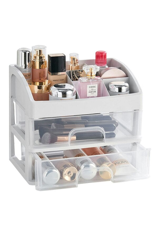 Living and Home Cosmetics Desktop Case Storage Box Multi-layer