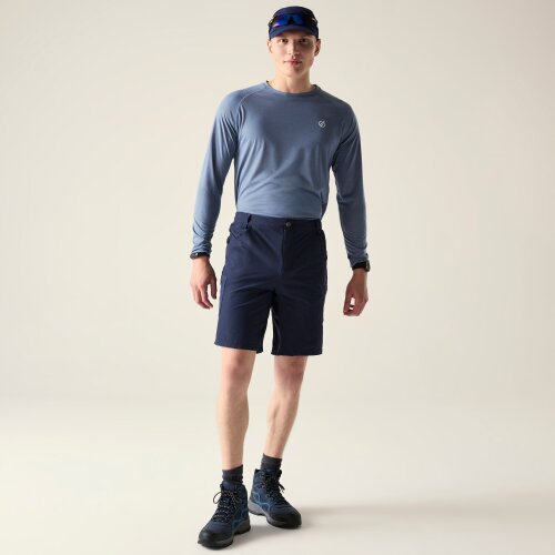 Dare 2B Mens Tuned In II Multi Pocket Walking Shorts - Navy