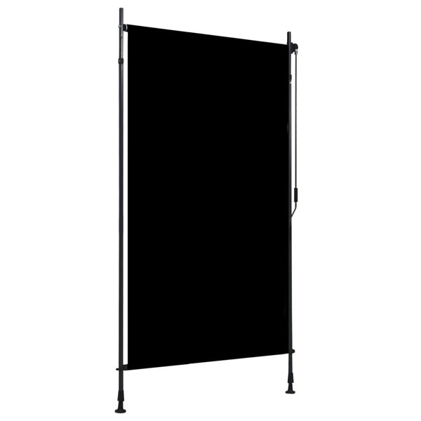 Berkfield Outdoor Roller Blind 120x270 cm Anthracite