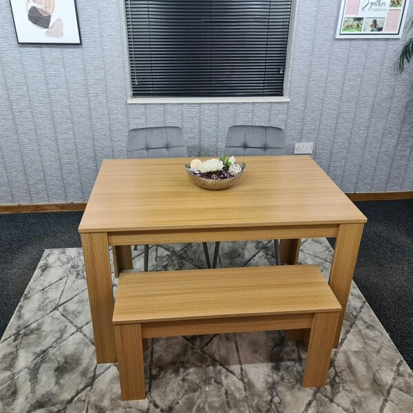 Kosy Koala Dining Table Set with 2 Chairs Dining Room and Kitchen table set of 2, and Benches