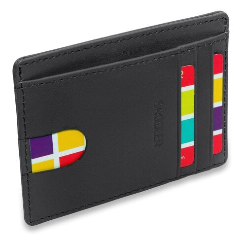 SADDLER Slim Leather Card Holder "Stella" – Handmade by Saddler |Gift Boxed