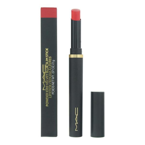 MAC Powder Kiss Velvet Blur Slim Stick Lipstick 2g - 875 Devoted to Danger
