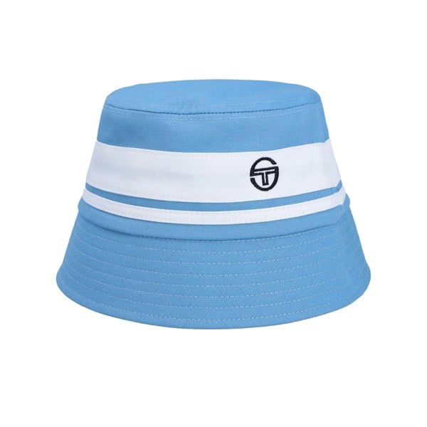 Sergio Tacchini Newsford Bucket Hat Azure Blue/Gardenia