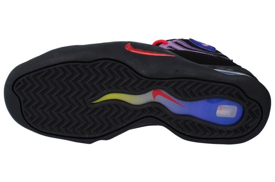 Nike Air Bakin Sp Supreme Mens Trainers Dx3292  001 - Black Speed Red Multi Color 001 - Photo 4