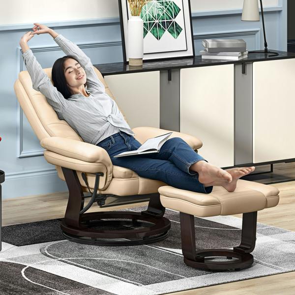 Recliner with Ottoman
