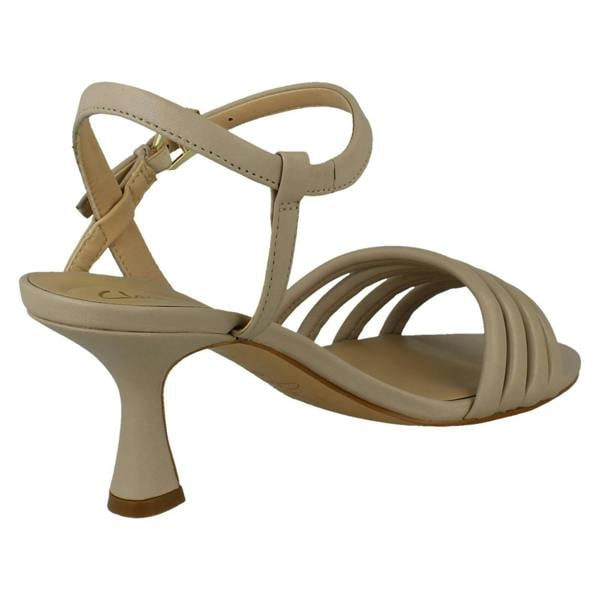 Clarks Ladies Clarks Strappy Heeled Sandals Amali May