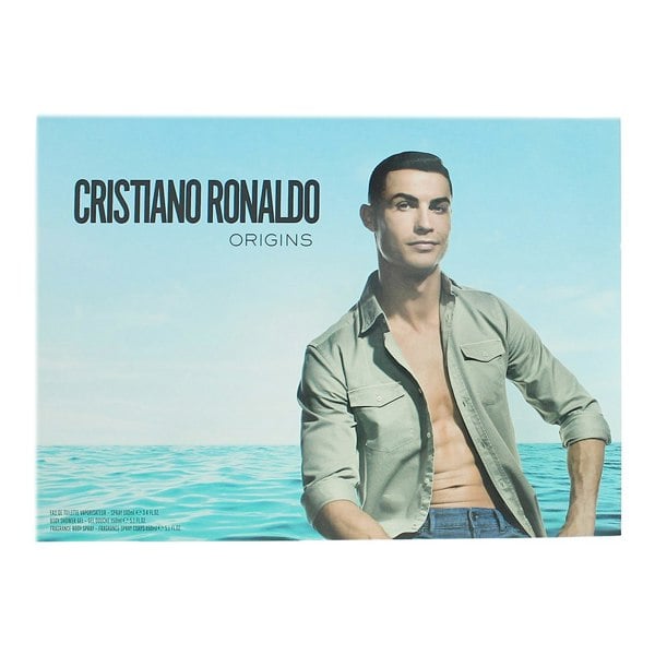 Cristiano Ronaldo Origins 3 Piece Gift Set: Eau de Toilette 100ml - Shower Gel 150ml - Body Spray 150ml