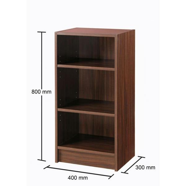 Timber Art Design Small 3 Tier Cube Bookcase Display Shelving Storage Unit Wood Furniture