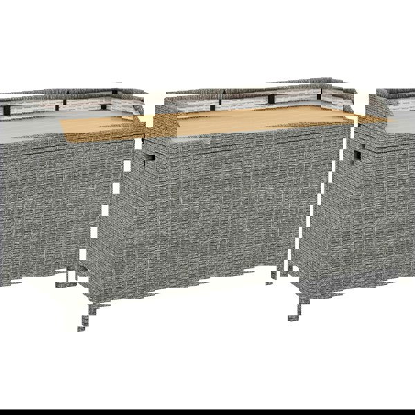 Rattan Storage Bench