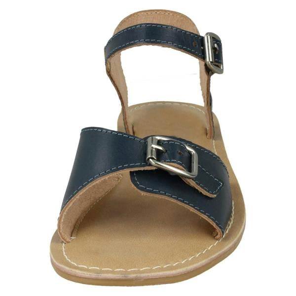 Leather Collection Ladies Leather Collection Ankle Strap Sandals